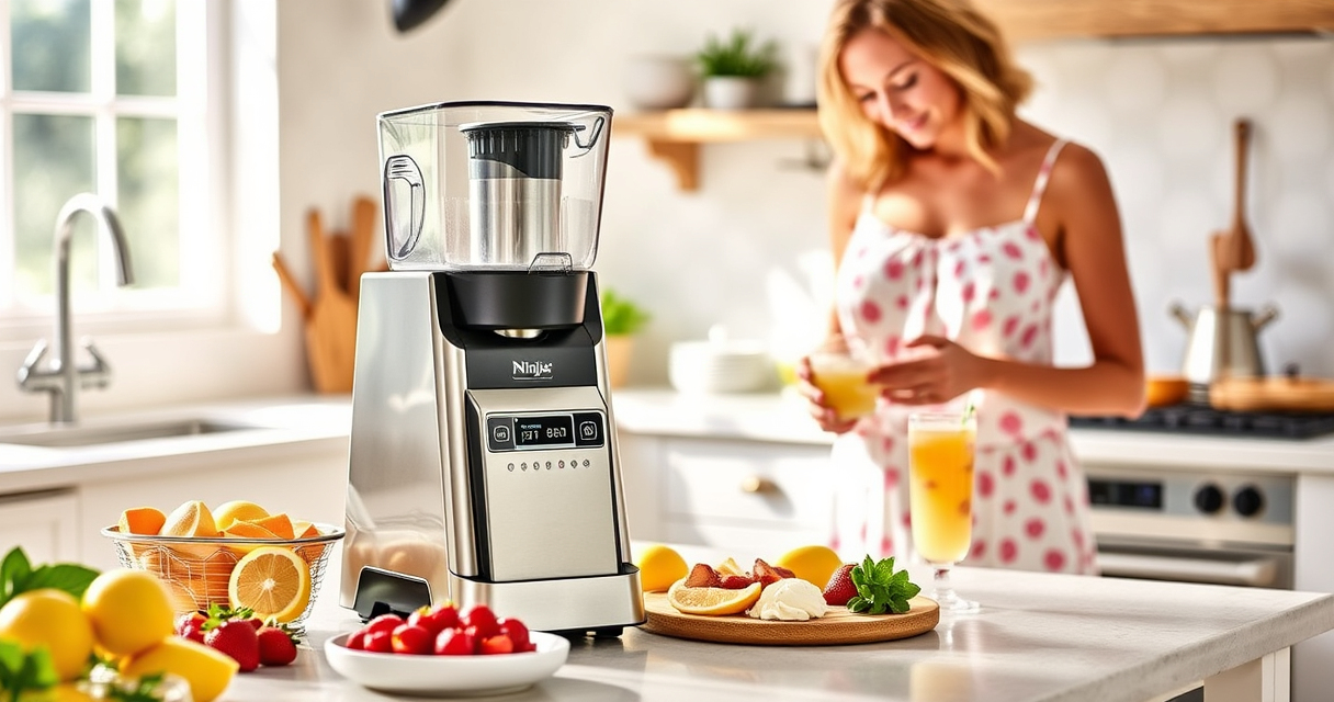 Create Perfect Summer Gelato with the Ninja NC301 CREAMi Ice Cream Maker