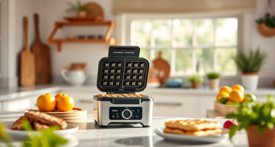 Enjoy Perfect Summer Waffles with the Ninja Belgian Waffle Maker Pro