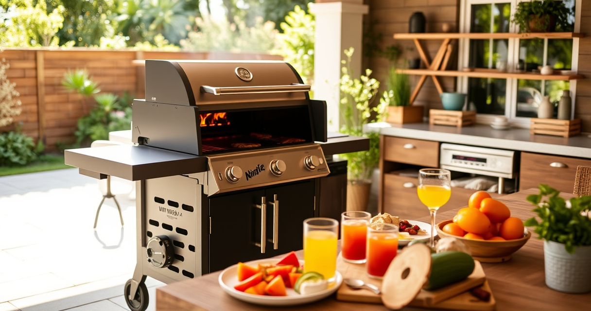 Master the Perfect Summer BBQ with Ninja OG951 Woodfire Pro Connect