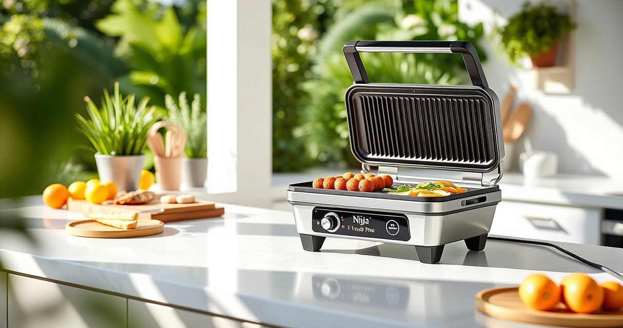 Ninja Foodi Pro 5-in-1 Indoor Grill: Summer Grilling Made Easy