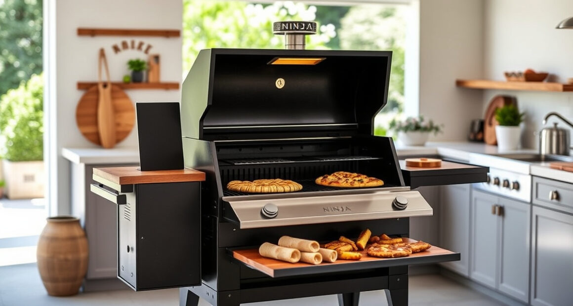 Ninja Outdoor Woodfire Pro XL Grill & Smoker: Summer BBQ Made Easy