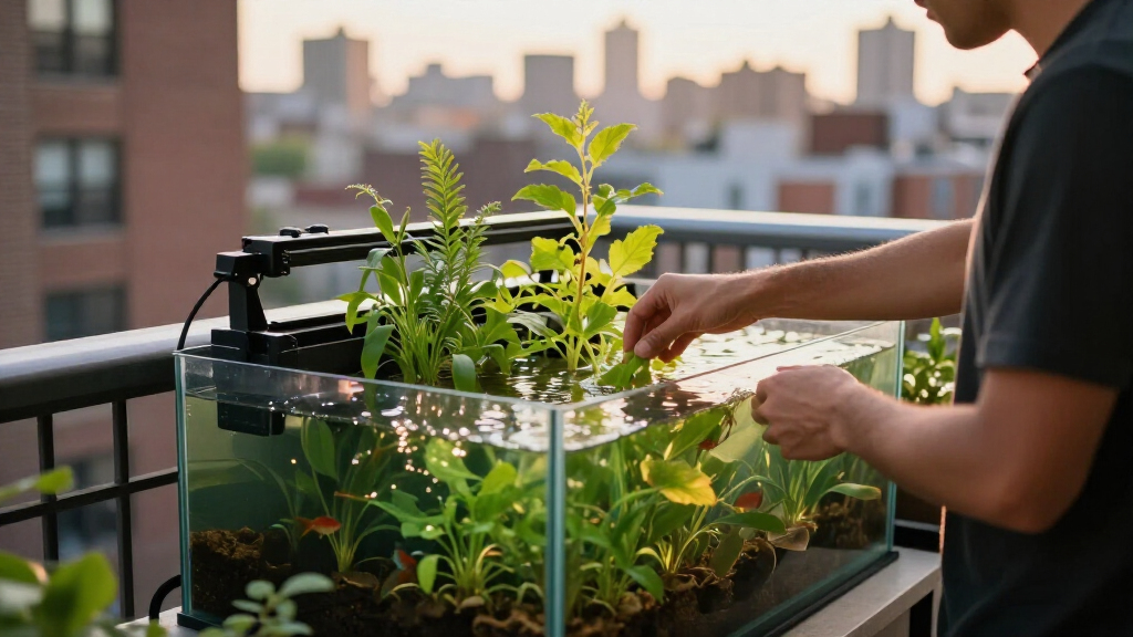 NYC Apartment Aquaponics