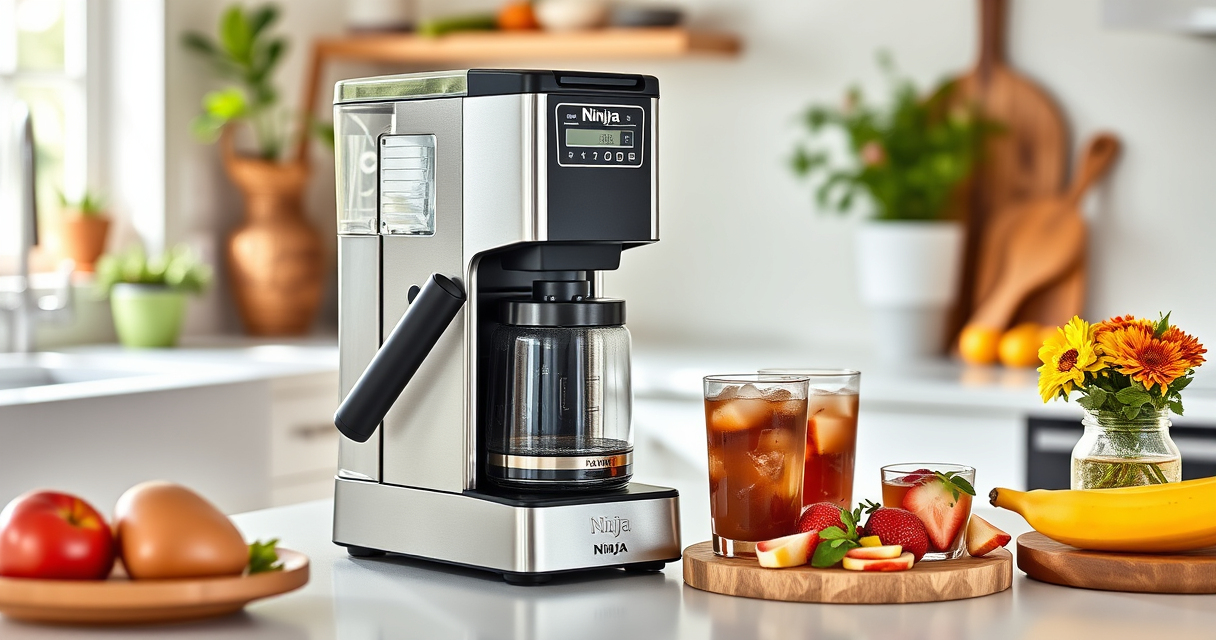 Perfect Summer Iced Coffee with the Ninja Hot & Iced XL Brewer