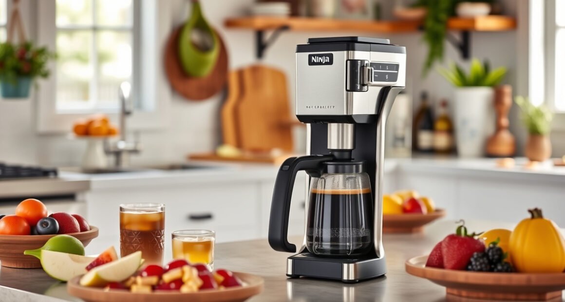 Refresh Your Summer Poolside with Ninja Hot & Iced XL Coffee Maker