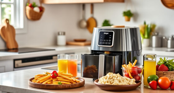 Summer Poolside Crispy Chicken Wings with Ninja XL Air Fryer