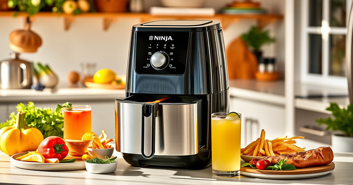 Ninja Air Fryer 4 Qt — The Ultimate Summer Air Fryer for Poolside Snacks