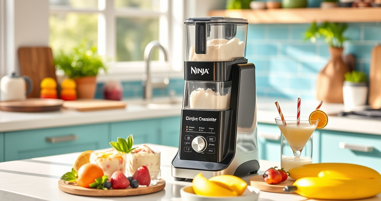 Ninja CREAMi 7-in-1 Ice Cream Maker: Summer's Coolest Choice