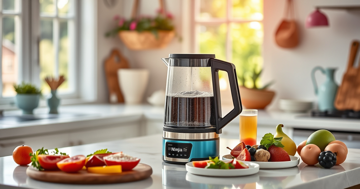 Ninja KT200BL Precision Temp Electric Kettle: Summer's Coolest Brew Companion