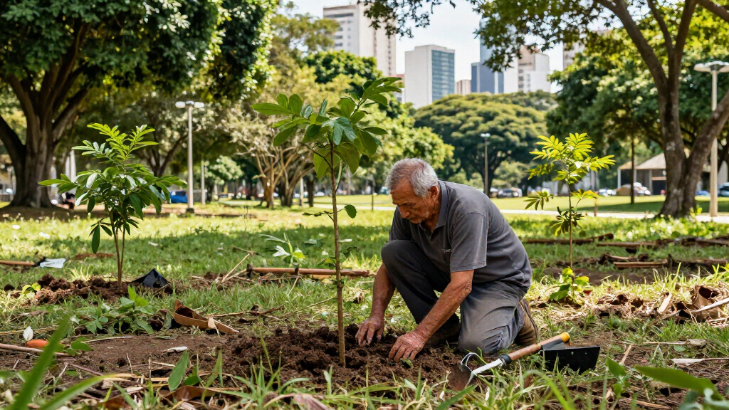Retired Man Plants Trees On Forgotten Land, Now It's Sao Paulo's Largest Park