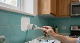 Teal Walls Made This Kitchen Feel Dated — 3 DIYs Changed Everything
