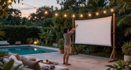 Tyler Smith’s Backyard Movie Night Build Is An Upgrade You’ll Want To Steal