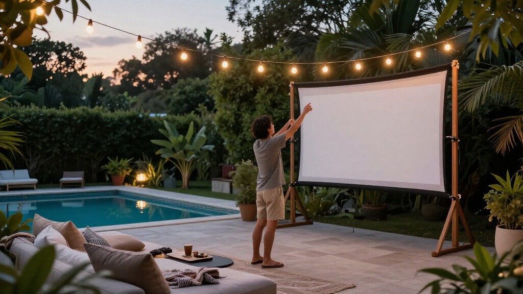 Tyler Smith’s Backyard Movie Night Build Is An Upgrade You’ll Want To Steal