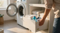 A Laundry Room Was An Eyesore Until IKEA Cabinets Gave It An Organized Redo