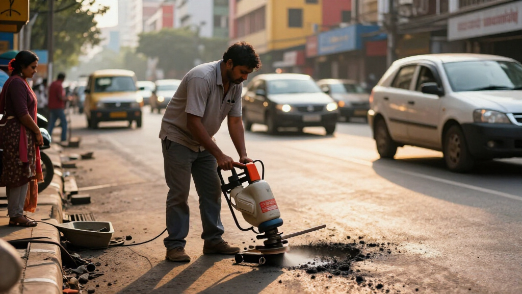 Bengaluru Introduces Jet Patchers To Fix Potholes Without Disrupting Traffic - Indiatoday.in