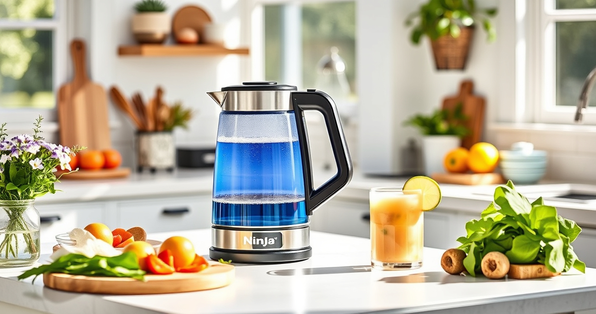 Cool & Refresh with Summer Recipes Using the Ninja KT200BL Electric Kettle