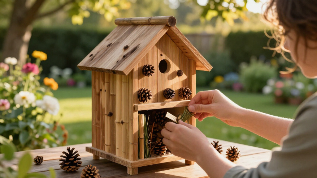 DIY A Bug Hotel To Give Beneficial Garden Insects A Home Before Temperatures Drop