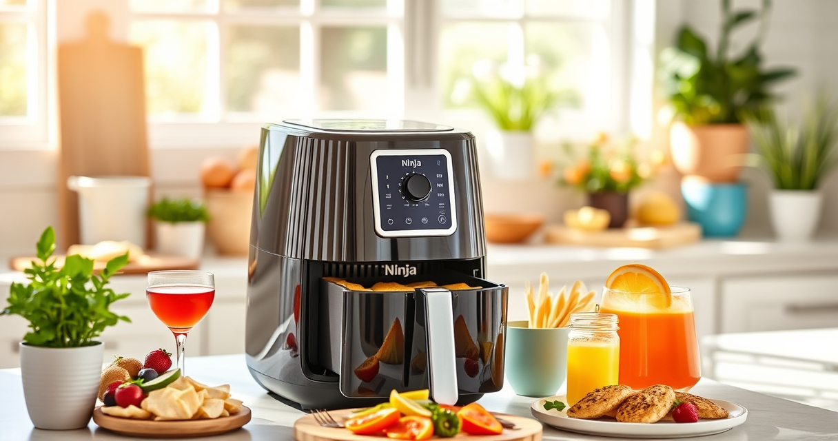 Enjoy Summer Feasts with the Ninja Crispi Pro Glass Air Fryer