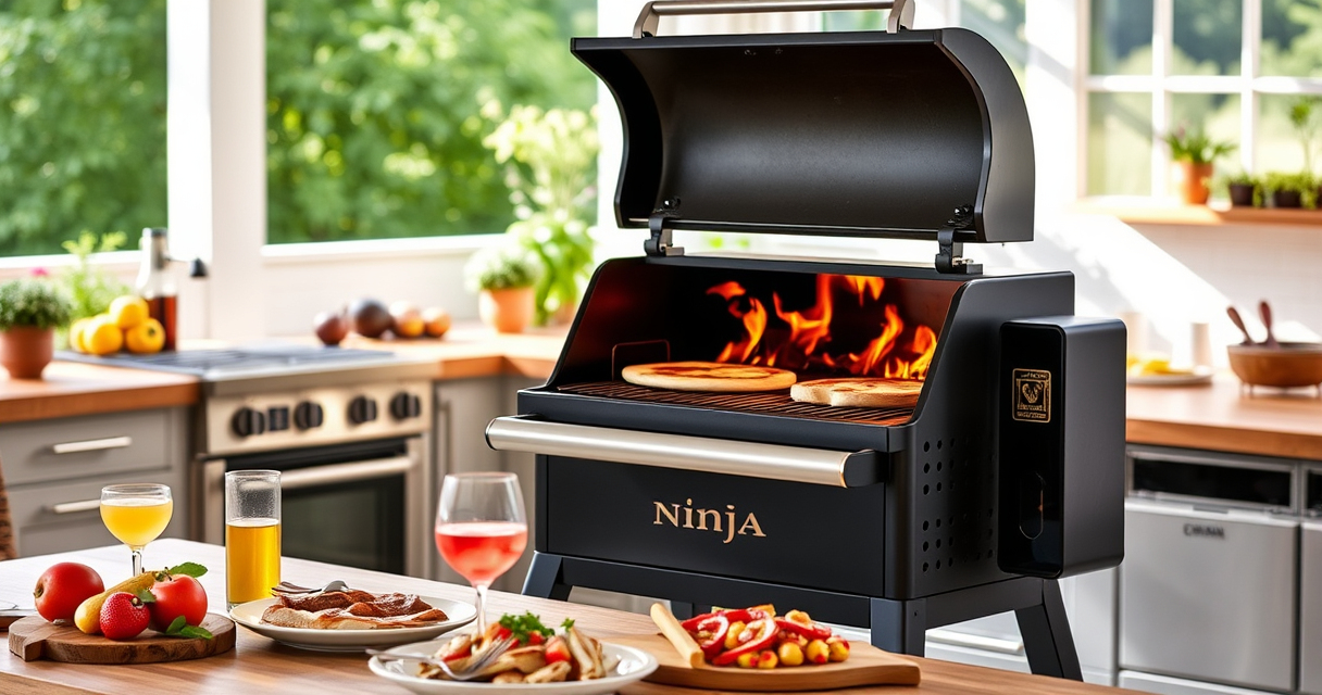 Host Effortless Summer Cookouts with Ninja Outdoor Woodfire Pro XL