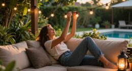 Jennifer Aniston's Garden Lighting Trick Is Perfect For Cozy Season – And You Can Copy It For $50