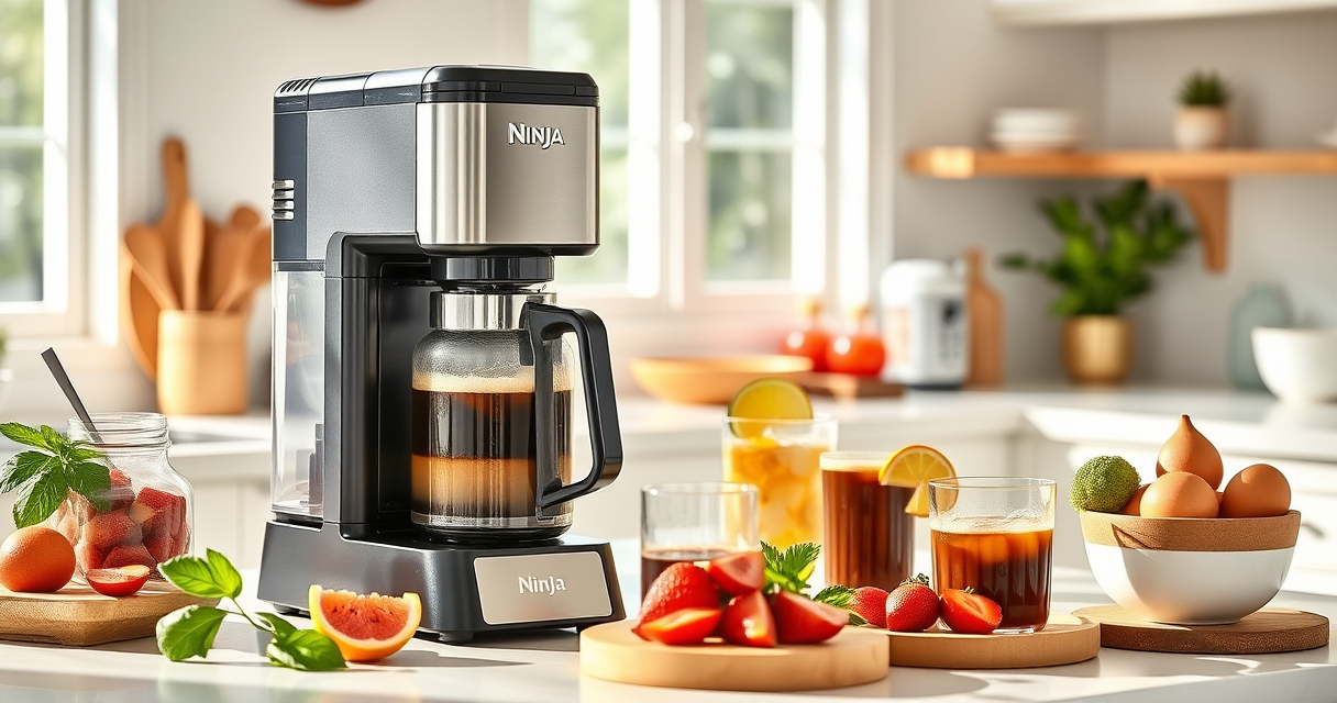 Ninja Hot & Iced XL Coffee Maker: Perfect Summer Coffee Companion