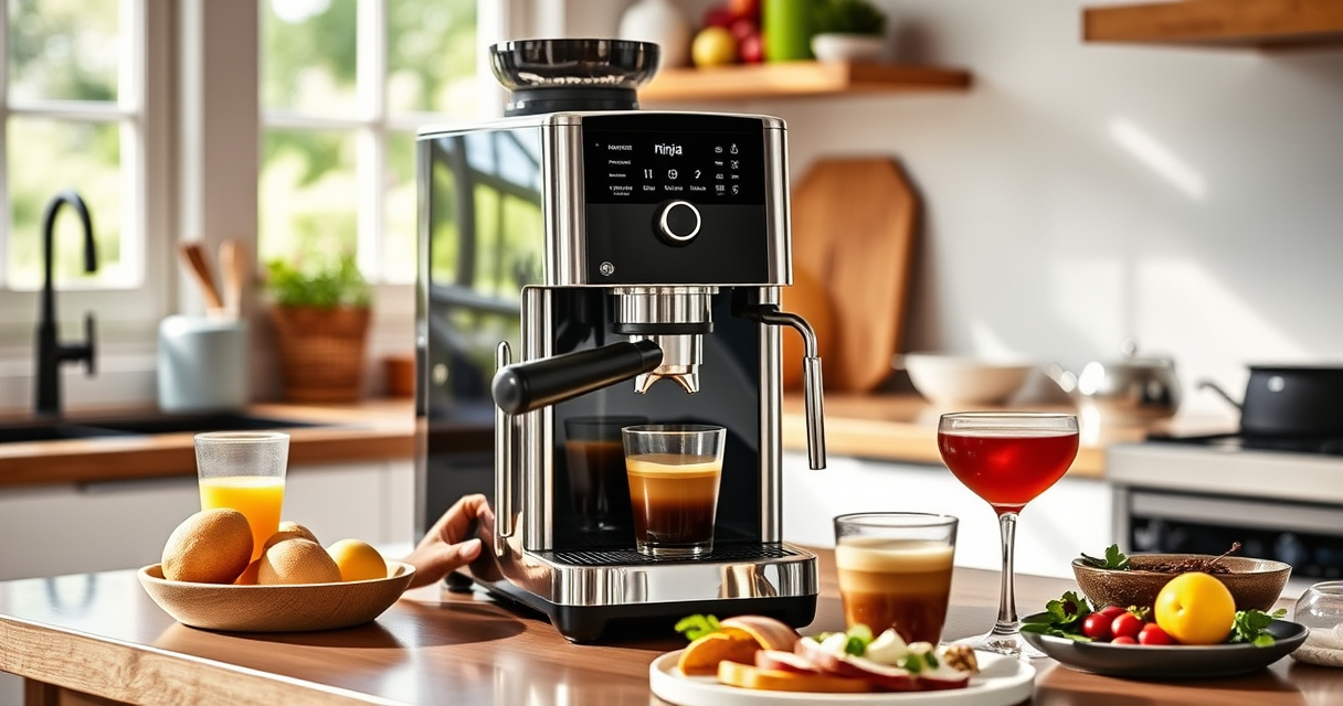 Ninja Luxe Café Pro Espresso Machine — Summer’s Ultimate Coffee Companion