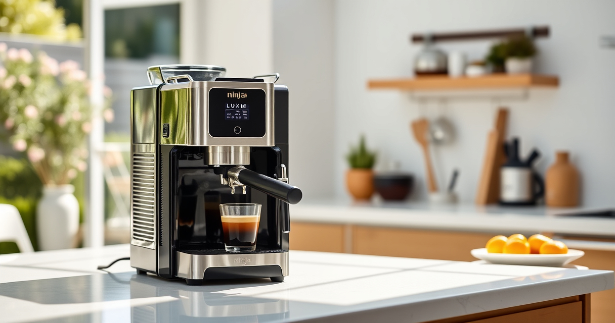 Ninja Luxe Café Pro Espresso Machine: Summer Sips in Style