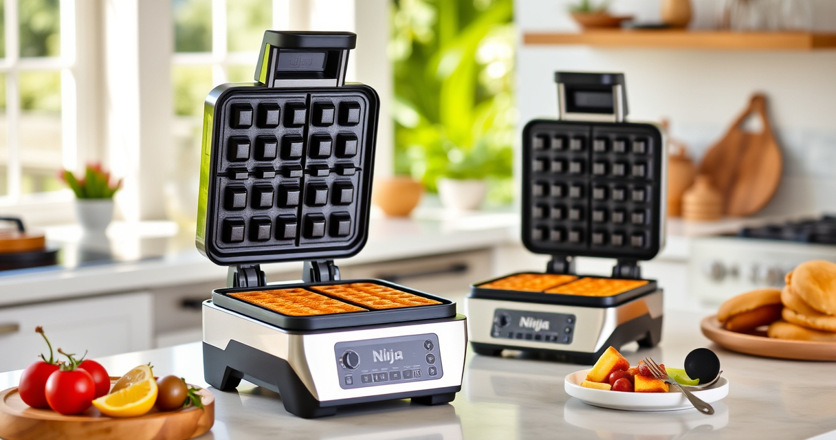 Summer Perfect Waffle Pairings with Ninja Belgian Waffle Maker Pro