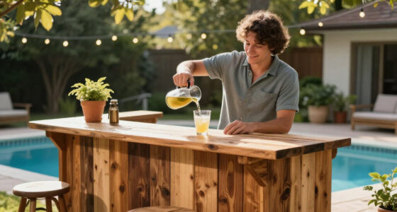 This DIY Couple Built The Coolest Backyard Bar For Almost Nothing — Here’s How