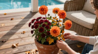 5 Designer-Approved Ways To Style Your Fall Porch – With Captivating Flowers, Rich Textures And Vibrant Foliage