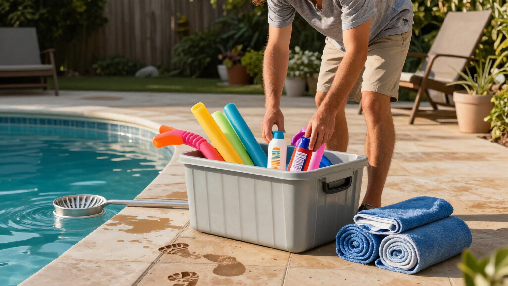 2026 Backyard Pool Storage Checklist