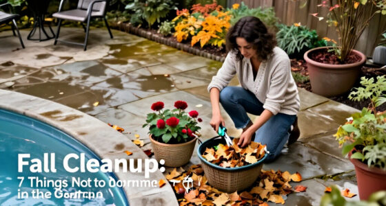 Fall Cleanup: 7 Things Not To Do In The Garden