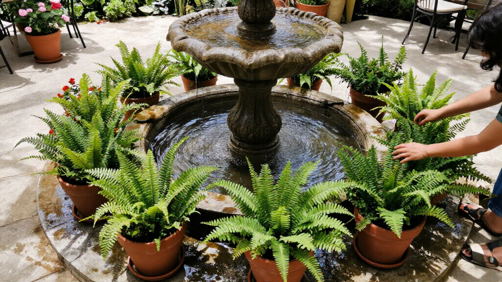 Goldie Hawn’s Fountain Is Surrounded By Plants – And It’s A Masterclass In Planting Around Water
