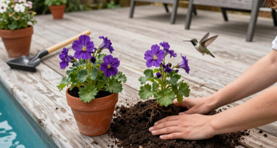 Hummingbirds Love These Purple Fall Flowers – Plant Them Now For More Backyard Visitors
