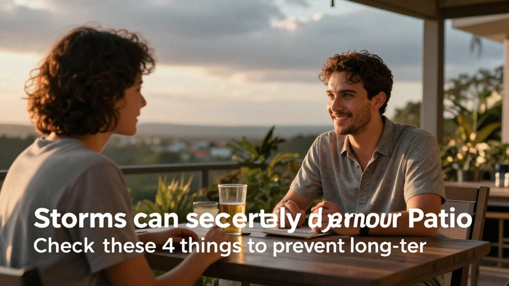 Storms Can Secretly Damage Your Patio – Check These 4 Things To Prevent Long-term Consequences