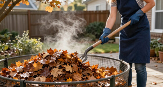 The Clever Secret To Speed Fall Leaves Into Free Compost By Spring