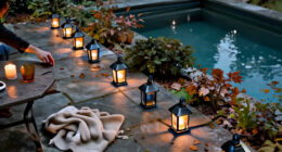 These £10 Solar Lanterns Made Our Garden Look Instantly More Expensive – They're Perfect For Cosy Autumn Evenings