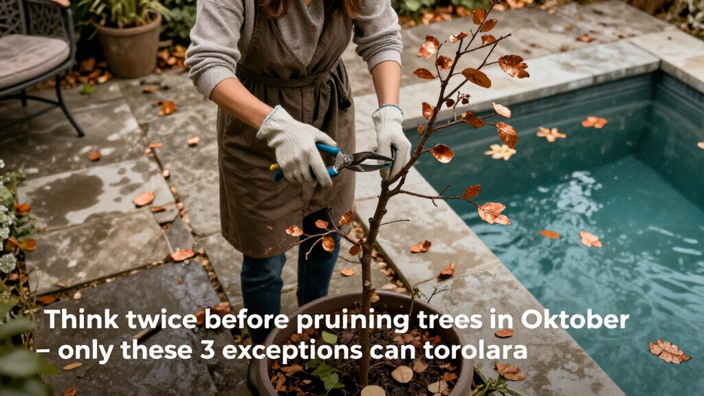Think Twice Before Pruning Trees In October – Only These 3 Exceptions Can Tolerate A Light Trim