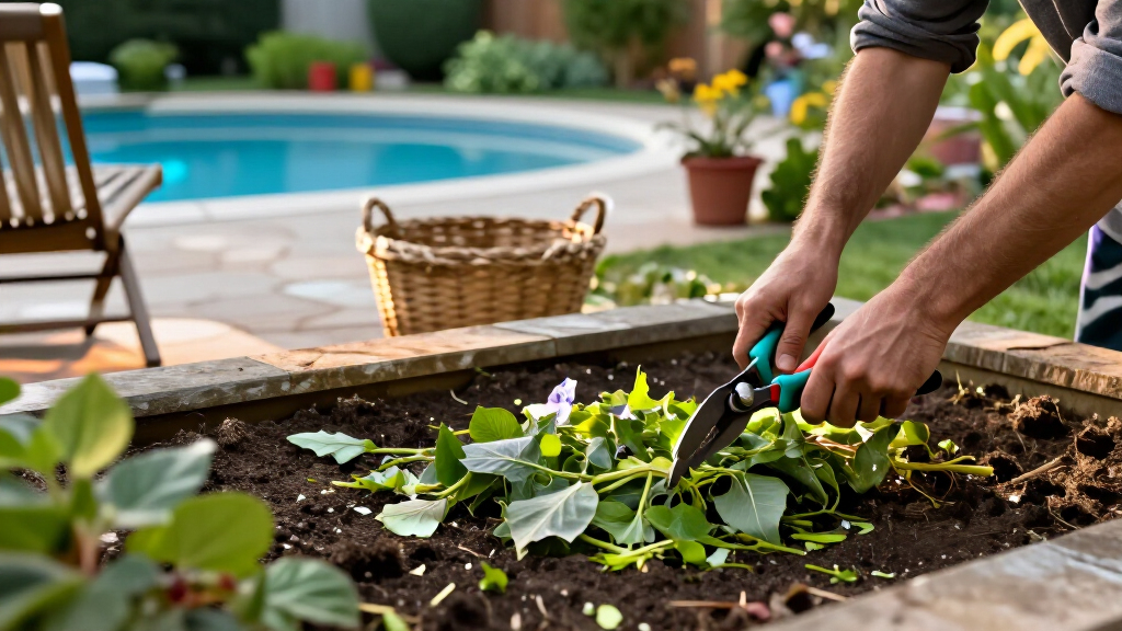 Why You Should Chop And Drop – The Quickest Way To Mulch Beds And Feed Your Soil